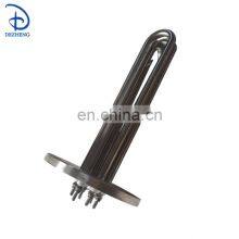 Stainless Steel Electric Immersion Flange Tubular for Water Heating Element thumbnail-1