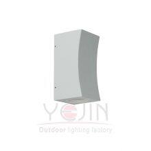 Aluminium Rectangle GU10 Type Up Down Outdoor Wall Light YJ-006S/2 GU10 Socket Lamp thumbnail-1