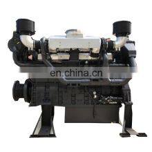 Original 4 Cylinders Water Cooled 66kw 100hp SC4H100CA Marine Diesel Engine thumbnail-5
