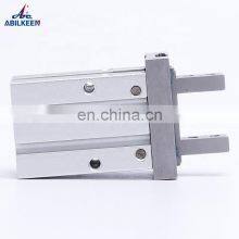 High Quality Threaded Interface MHZ2 Series Clamping Aluminium Air Parallel Finger Gripper Style Air Cylinder thumbnail-5