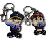 Promotional Gifts Rubber Key Chain / Custom Pvc Keychain / Plastic Silicon Keychain thumbnail-6