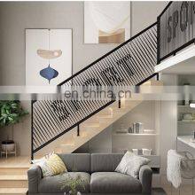 Modern Stair Balustrades & Handrails Duplex Luxury Guardrail Nordic Villa Fence Corridor Railing thumbnail-2