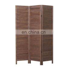 Home Decorations Wooden Framed Bamboo Folding Decorative Garden Room Divider Screen