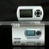 2014 Newest 1080P Night Vision Dvr V10 Camera Clock With HDMI Cable thumbnail-3