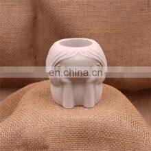 Factory Wholesale Nordic Luxury Eco Friendly Soy Wax Empty Round Candle Jar Ceramics Container Candle Holder thumbnail-2