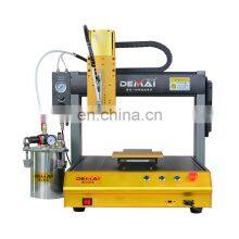 High Precision Silicone Glue Dispenser Three or Four Axis Single Component Glue Machine Electronic Products Bonding Equipment