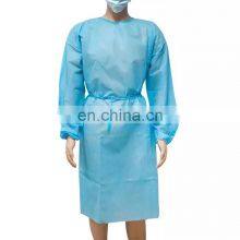 Wholesale Disposable Doctor Coats Sms/pp Material Disposable Hospital Uniform Coat Medical Isolation Gown thumbnail-5