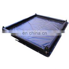 4m X15m Yellow 22 Oz. VCP Material Mini Duck Pond Flexible Foam Wall Oil Barrier Spill Containment Berm thumbnail-2