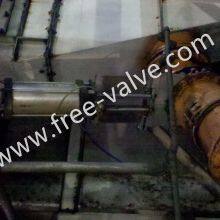 Pneumatic knife gate valve 04