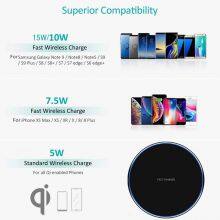 10w Fast Wireless Charger Metal Alloy 10w Fast Charging 10W Qi Wireless Charger for Iphone thumbnail-4