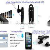 FCC and CE Stereo Bluetooth Headsets Gblue- K20 thumbnail-2
