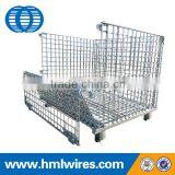 Warehouse Storage Steel Wire Mesh Cage