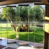 Frameless Glass Folding Door System,folding Glass Door, Side Hanging Folding Door thumbnail-1