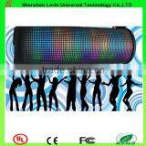 High Qualight Low Price K21 NFC Hanfree Color LED Speaker With USB