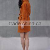Western Style Women Wool Long Winter Coats Ladies 2016 Wool Long Coat New Design Wholesale thumbnail-6