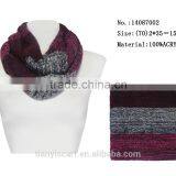 Winter Cooling Scarf Fashion Acrylic Knited Round Scarfs Mens Infinity Loops thumbnail-3