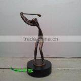 Bronze Sport Golf Statue