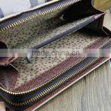 Zipper Purse Fashion Pu Leather Money Clip Wallet thumbnail-5