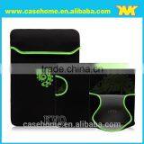 Professional Custom Neoprene Bag 14 Inch Neoprene Sleeve With Small Bag