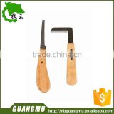 horse riding products wood handle hoof knife veterinary instruments hoof & claws hoof knife