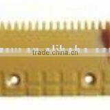 Escalator Comb Plate, 164*90mm,19T, ABS, Yellow, Right H2200122 thumbnail-1