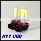Free Shipping 10 X COB LED Lamp H11 H8 COB DRL Day Driving Head Light Fog Bulb White Car Super Bright Cob 20w Led