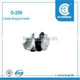 G-206 Glass Clamp /sliding Door Tube Track Clamp/adjustable Tube Clamps thumbnail-1