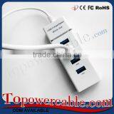 Portable Multi Usb Charger Multi Usb Adapter Usb 4 Port Hub For Samsung For Pc thumbnail-1