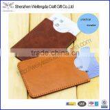 Practical Single Leather Card Holder to Protect ID Card or Bank Card thumbnail-3