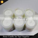 100% Natural White Onyx Candle Vessels thumbnail-2