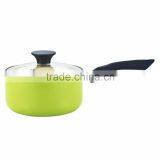 Family Used Aluminum Nonstick Cookware Sets Sauce/milk Pan Ceramic Coating Inductive Saucepan thumbnail-1