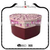 China Homemade UV Coating Heart Shaped Cardboard Paper Chocolate Gift Box thumbnail-1