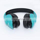Green Colour Headphone for Both Girls and Boys Summer Style Headset Bright Color FM Radio Micro-SD Card Headphone thumbnail-6