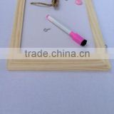 Lanxi xindi magnetic whiteboard with wooden frame dry erase white board