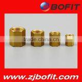 Brass Internal Flare Union for Refrigeration