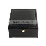 Wholesale Mens Black Leather Jewelry Box thumbnail-4