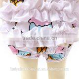 Kids Clothing Wholesale High Quality Cotton Ice Cream Ruffle Romper thumbnail-5