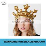 Party Promotions Gold Inflatable Crown thumbnail-3