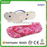 Fashion print Summer new design fashion ladies slippers