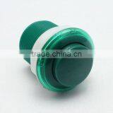 28mm Momentary large game accessories green plastic push button switch electric pushbutton switch