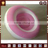 Custom Size Single Seat Flocking Pvc Air Filled Inflatable Sofa Furniture