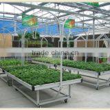 Platform Structure Show Bench With Hanging Shelf thumbnail-2