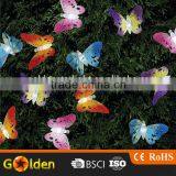 Hot Selling 12 Led Solar Butterfly String Decoration Light for Garden thumbnail-4