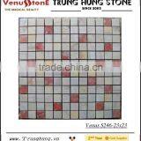 23*23 Muticolor Vietnam Marble Mosaic Tiles thumbnail-1