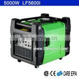 5000W rated power hot sell gasoline digital inverter generator LF5600i