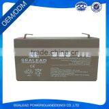 Sealead High Quality Long Life Use 6v 1.2Ah Lead Acid Battery thumbnail-2