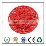 Best Selling Products Promotion Gift New Year Round Felt Coaster thumbnail-1