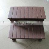 PS Non-slip Wooden Garden Spa Ladders thumbnail-1