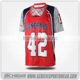 Custom Sublimation Lacrosse Shooting Shirt&dye Sublimation Lacrosse Jersey&sublimation Lacrosse Reversible Jerseys thumbnail-3
