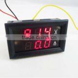 RED DC 4.5- 30V 0-100A Double Voltmeter and Ammeter With Shunt